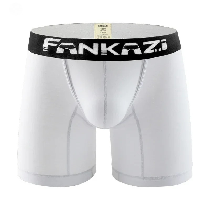 Slip boxer da uomo in cotone a - Long Leg Trunk Men recensione e prezzo